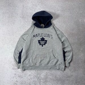 Vintage Y2K Toronto Maple Leafs embroidered hoodie
